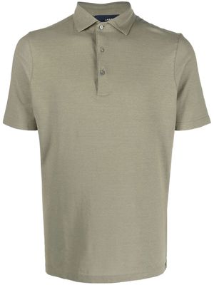 Lardini jersey short-sleeved polo shirt - Green