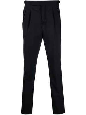 Lardini mid-rise tailored trousers - Blue