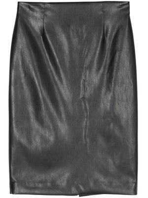 Lardini midi pencil skirt - Black