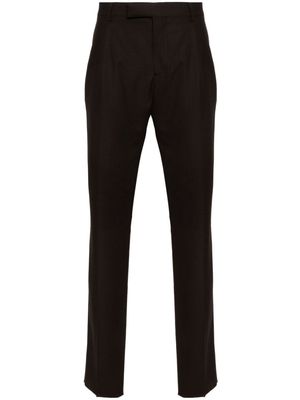 Lardini pleat-detail tailored trousers - Brown