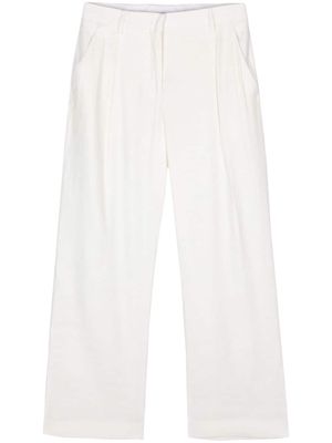 Lardini pleat-detail trousers - Neutrals