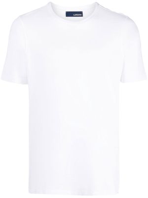 Lardini round neck short-sleeve T-shirt - White