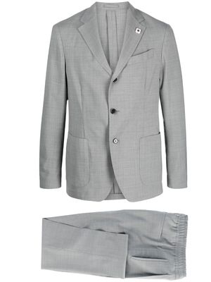 Lardini single-breasted suit set - Grey