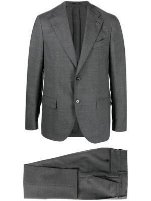 Lardini single-breasted two-piece suit - Grey