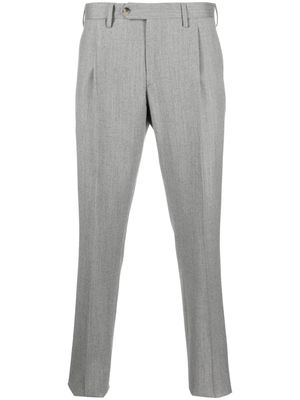 Lardini slim-cut tailored trousers - Grey