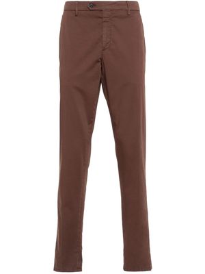 Lardini slim-fit chinos - Brown