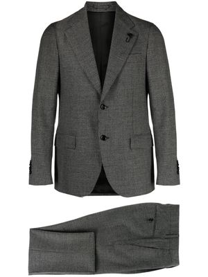 Lardini Special Line wool-blend suit - Black