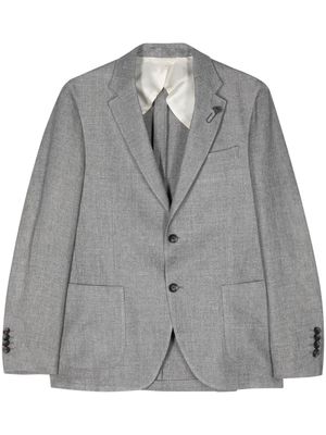 Lardini Special single-breasted blazer - Grey