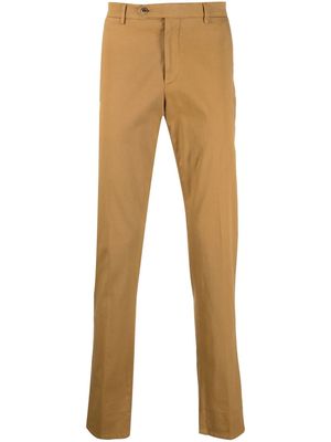 Lardini straight-leg tailored trousers - Brown