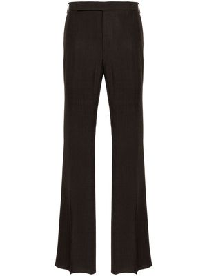 Lardini straight-leg trousers - Brown