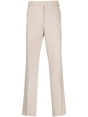 Lardini straight-leg trousers - Neutrals