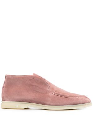 Lardini suede ankle boots - Pink