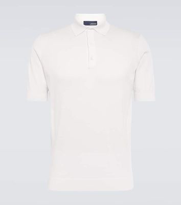 Lardini Superpiuma cotton polo shirt