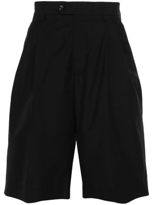 Lardini tailored darted shorts - Black