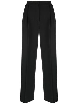 Lardini tailored straight-leg trousers - Black