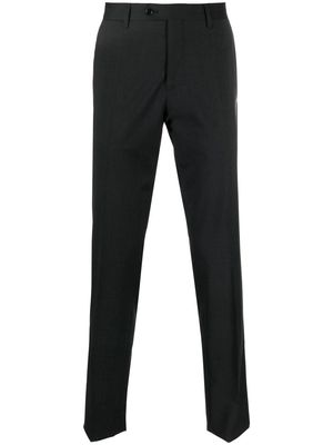 Lardini tailored stretch-wool trousers - Grey