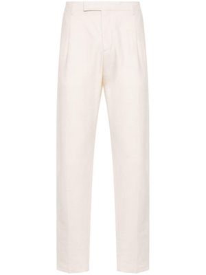 Lardini tailored tapered trousers - Neutrals