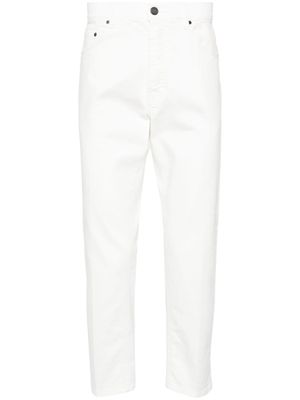 Lardini tapered-leg jeans - White