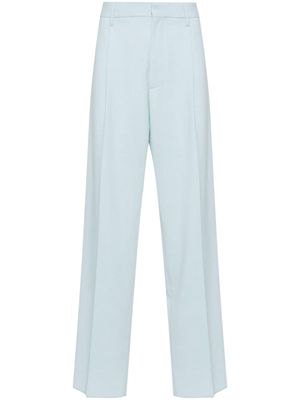 Lardini wide-leg tailored trousers - Blue