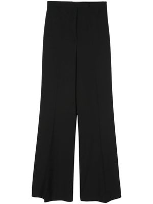 Lardini wool-blend flared trousers - Black