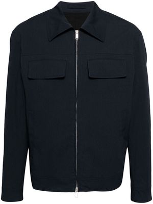 Lardini zipped lightweight jacket - Blue