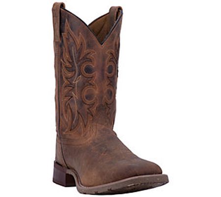 Laredo Men's Leather Broad Square Toe Boots - D urant