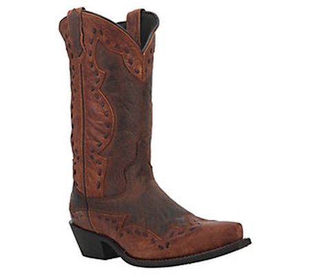 Laredo Men's Ronnie Leather Pull-On Boots