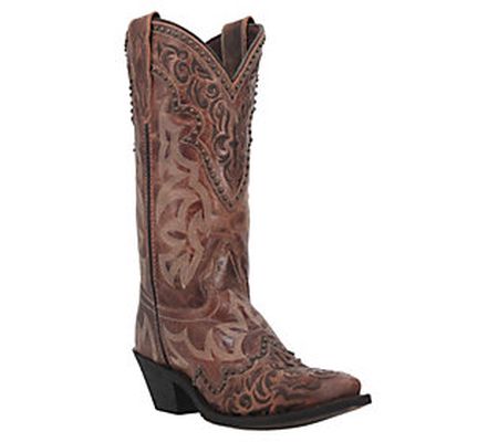 Laredo Women's Braylynn Leather Pull-On Boots