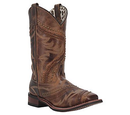 Laredo Women's Charli Leather Pull-On Boots