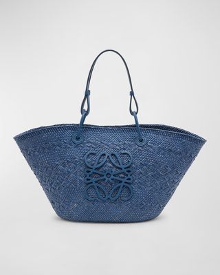 Large Anagram Basket Tote Bag