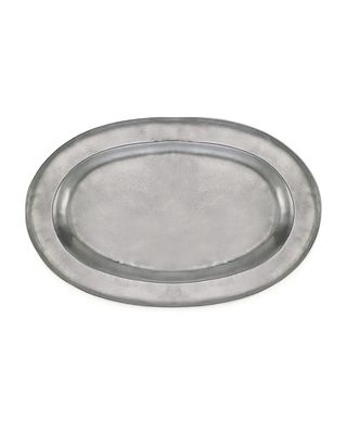 Large Antiqued Oval Platter