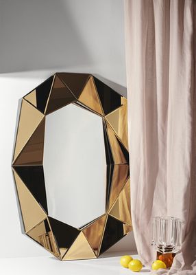 Large Diamond Mirror