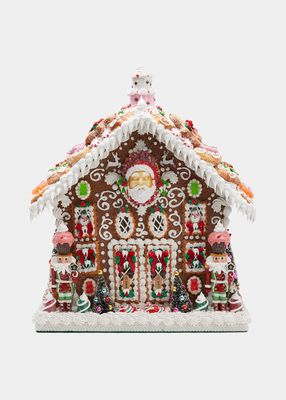 Large Limited Edition Holiday Gingerbread House