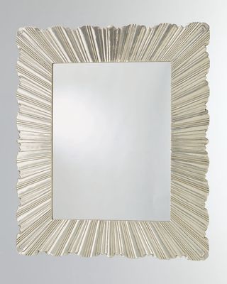 Large Linen Fold Mirror