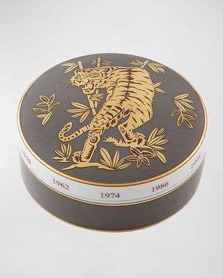 Large Round Tiger Box
