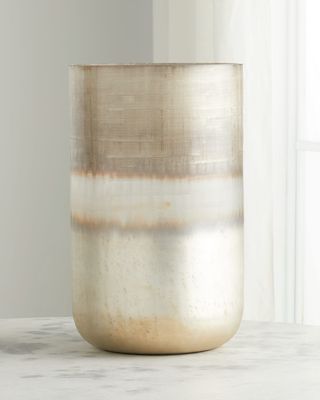 Large Seabrook Glass Vase - 16.8"