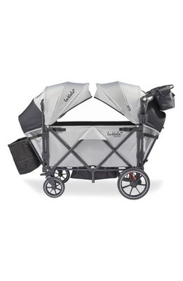 Larktale caravan Quad Stroller Wagon in Avalon Gray