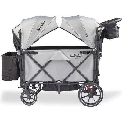 Larktale caravan V3 Stroller Wagon in Avalon Gray 