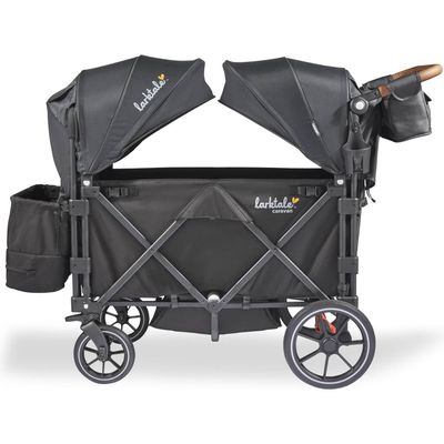 Larktale caravan V3 Stroller Wagon in Byron Black 