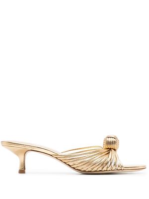 Larroude Valerie XX sandals - Gold