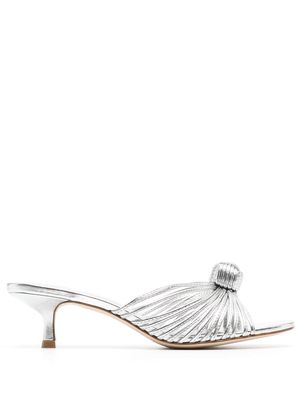 Larroude Valerie XX sandals - Silver