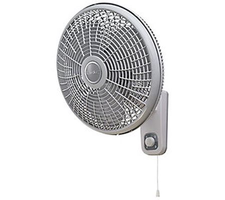 Lasko 16" Oscillating Wall Mount Fan with Anti- Rust Grills