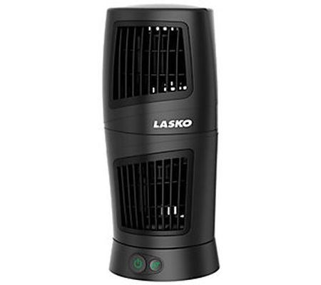 Lasko Black Twist-Top Tower Fan