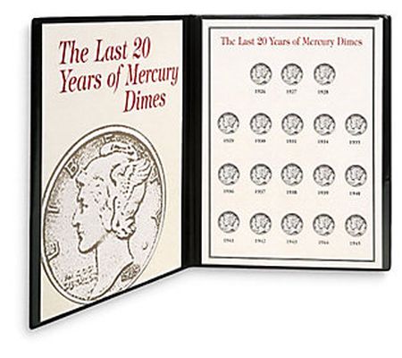 Last Twenty Years of Mercury Dimes