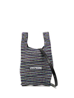 LASTFRAME mini Market knitted crossbody bag - Multicolour