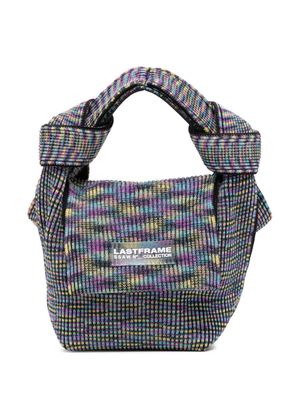LASTFRAME Obi ribbed-knit tote bag - Multicolour