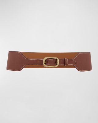 L'Attirante Leather Waist Belt