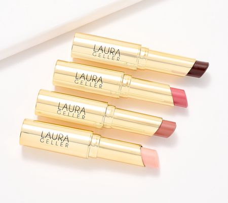 Laura Geller Jelly Balm Hydrating Lip Color 4pc Collection