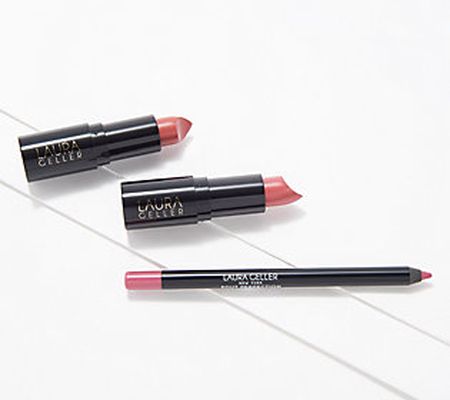 Laura Geller Modern Classic Lipstick Duo & Lip Liner