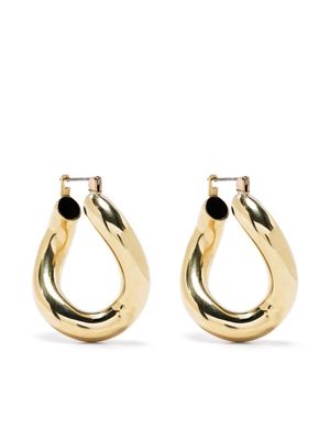 Laura Lombardi Anima loop earrings - Gold